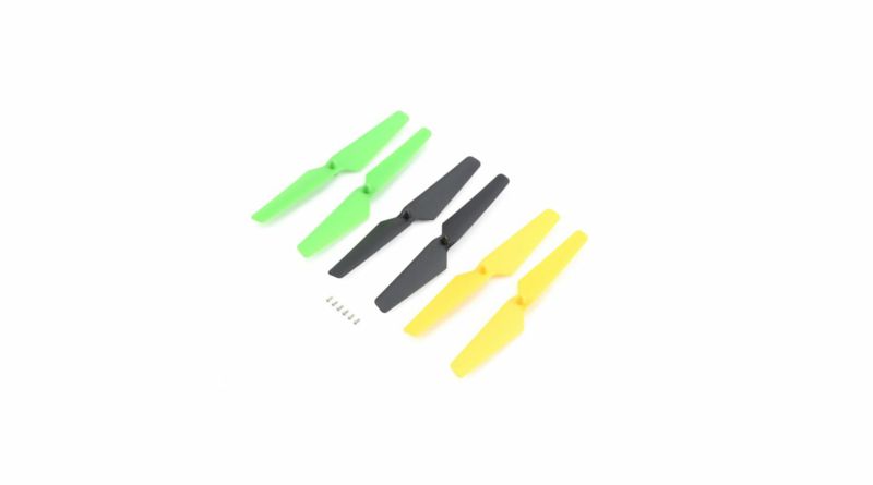 092-BLH7303 Blade Propellerset, gelb/grün/