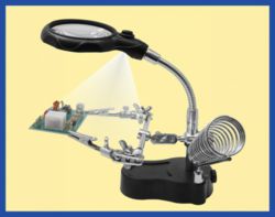 063-HH3 HELPING HAND mit LED-Licht+Lu 