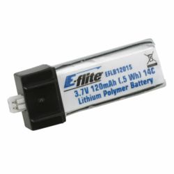 092-EFLB1201S E-flite 120mAh 1S 3.7V LiPo   